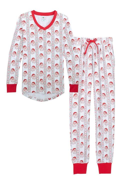 Posh Pickle Other - Posh Pickle Women’s Jolly Old Saint Nick Lounge Set Pajamas Christmas Size S NWT